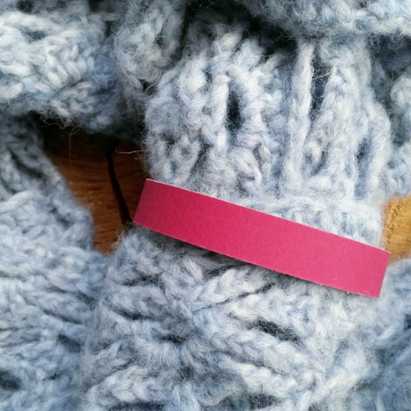 Sjaallabel fuchsia