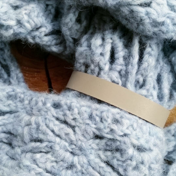 Sjaallabel taupe