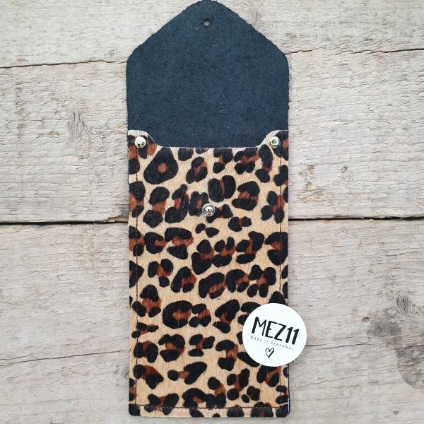 34 Etui zwart - vacht - Afbeelding 2