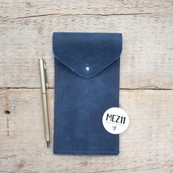 39 Etui Jeansblauw