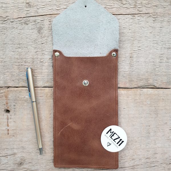 27 Etui Bruin Cognac - Vacht - Afbeelding 2