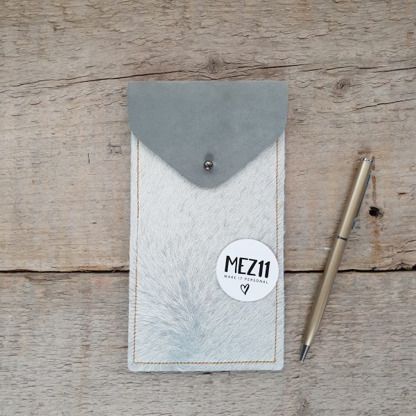 60 Etui grijs - vacht