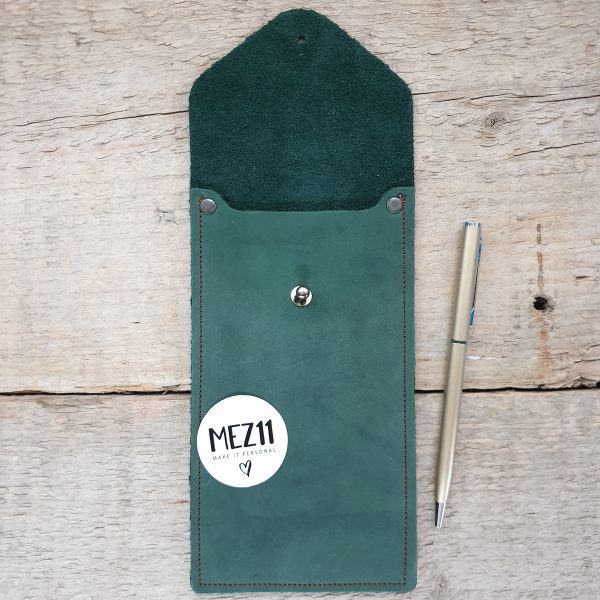47 Etui velvet groen - Afbeelding 2