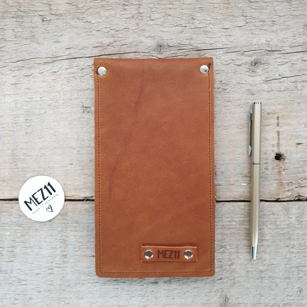 50 Etui cognac - vacht - Afbeelding 3