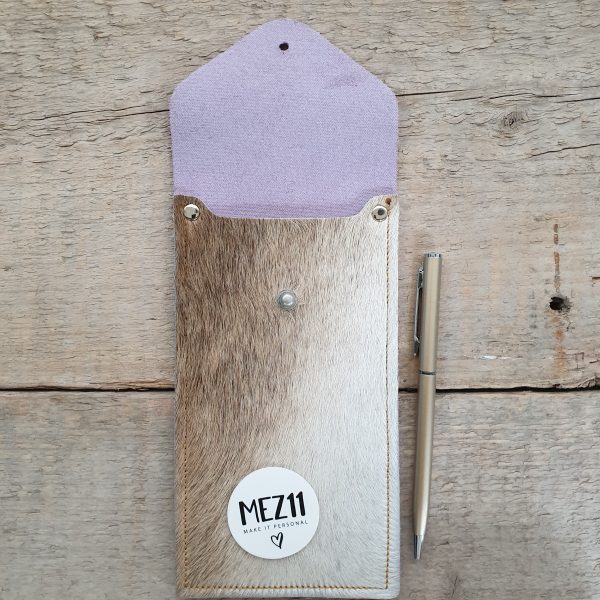 53 Etui lila - vacht - Afbeelding 2