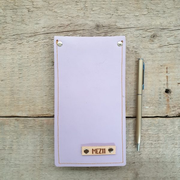 53 Etui lila - vacht - Afbeelding 3