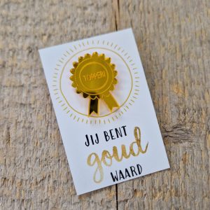 Pins Medaille topper