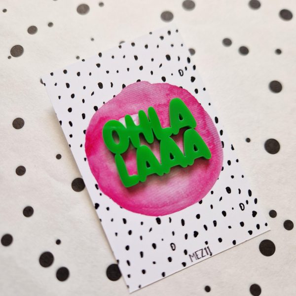 Pins Ohlalaaa - Afbeelding 2
